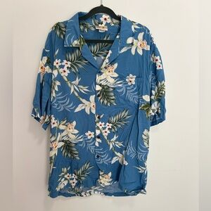 Winnie Fashion Floral Aloha Shirt